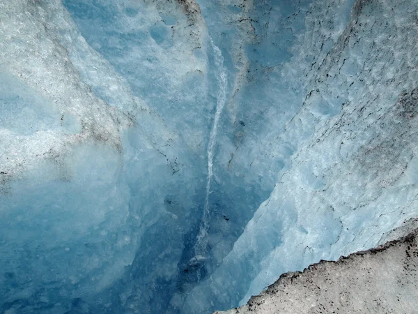 Ice of the glacier — Stock Photo, Image