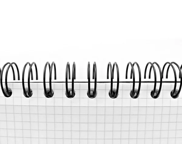 Makro notebook papier — Zdjęcie stockowe