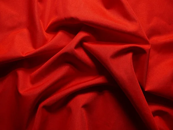Red Fabric Background — Stock Photo, Image