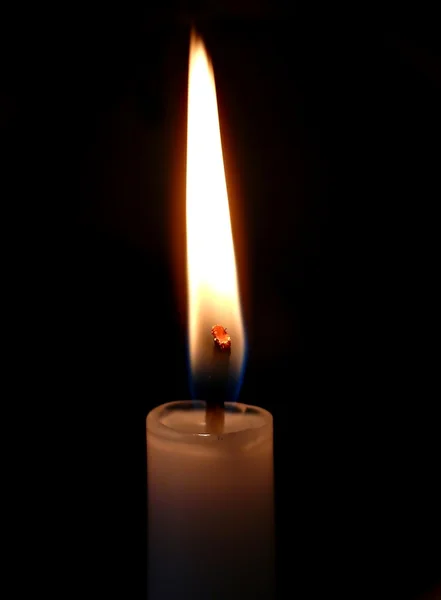 stock image Burning candle