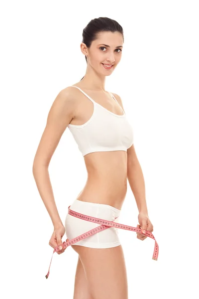 Medida de cintura - concepto — Foto de Stock