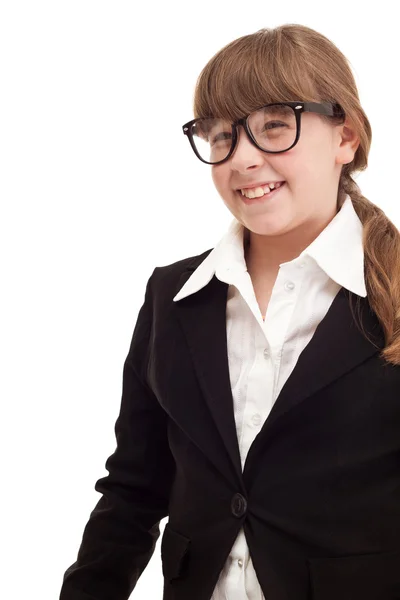 Teenager as a businesswoman — Stock Photo, Image