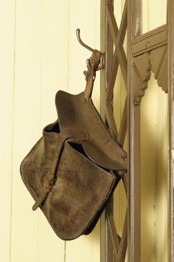 Old satchel clipart