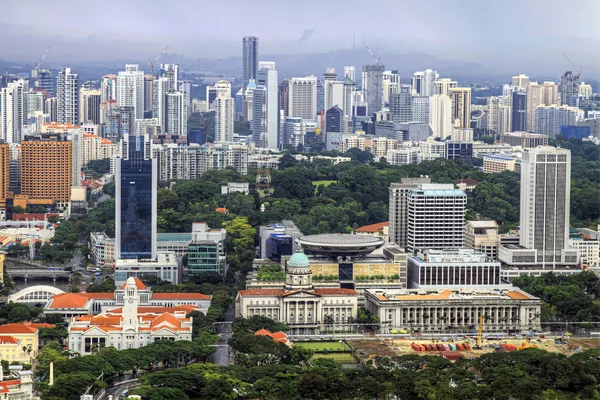 シンガポール市からの眺め — ストック写真