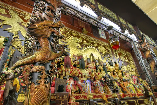 Čínský chrám oltář — Stock fotografie