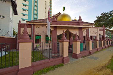 Muslim Mosque Building clipart