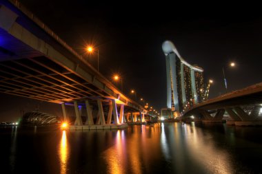 gece şehir içine Otoban