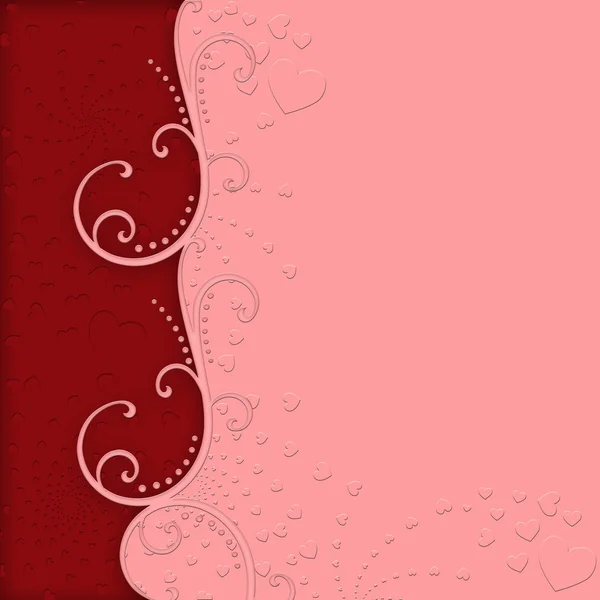Reliëf hart voor Valentijnsdag — Stockfoto