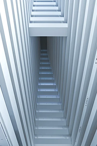 Architektonische Interieur Abstrakte Detailperspektive Eines Modernen Hotelbürogebäudes — Stockfoto