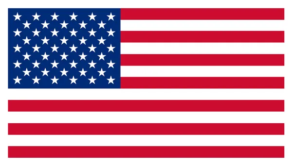 ΗΠΑ αστέρια και ρίγες αμερικανική σημαία — Φωτογραφία Αρχείου