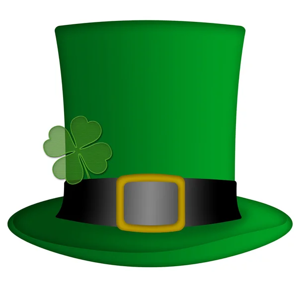 День святого Патрика Ирландская шляпа лепрекона — стоковое фото