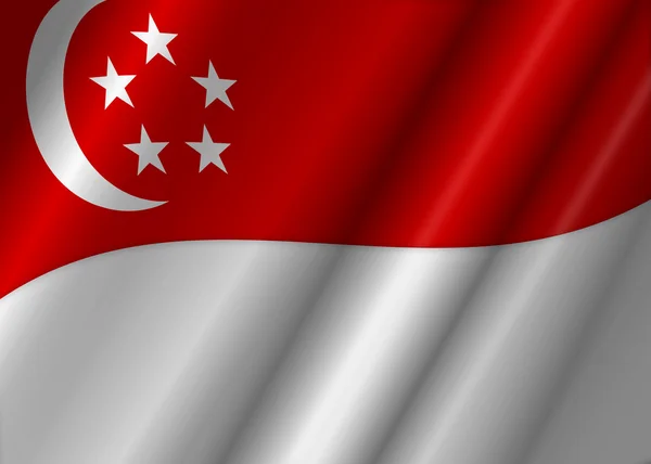 Republic of Singapore Flag – Stock Editorial Photo © davidgn #5169635