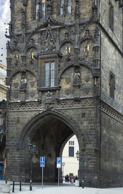 Powder Tower in Prague clipart