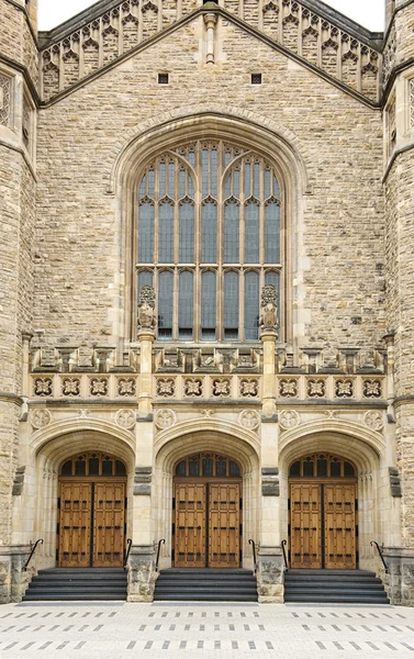 stock image Medieval Gothic styled doors