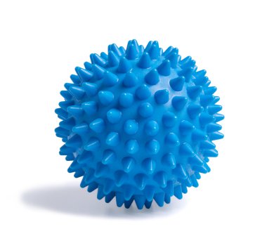 Blue massage ball clipart