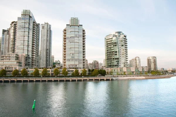 Skyline parziale di Vancouver — Foto Stock