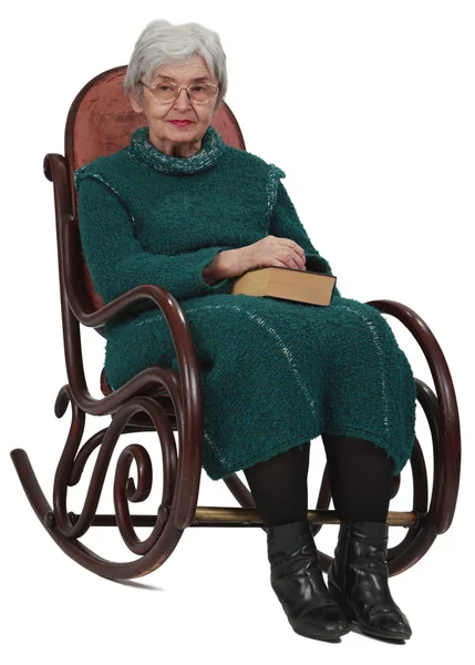 Idős nő — Stock Fotó
