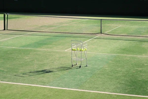 Abstrakta Bilden Tennis Träning Session Useful För Sport Magazine Eller — Stockfoto