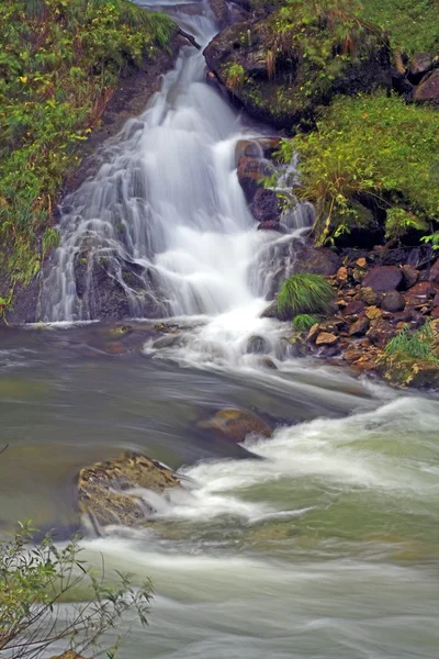 Prachtige Waterval Rivier Narugo Gorge Myagi Japan Long Blootstelling — Stockfoto