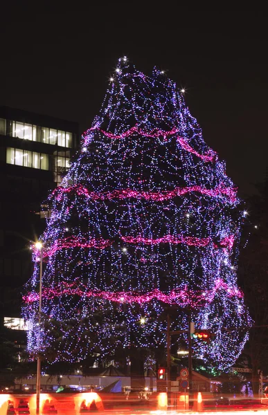 Festive decorated tree — Stock Photo, Image