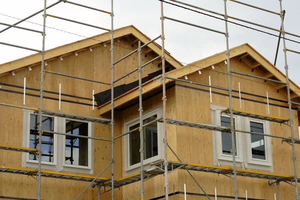 stock image House construction detail-useful for an estate agency company