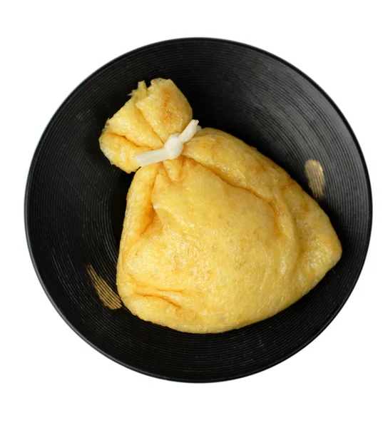 Smażone tofu torba — Zdjęcie stockowe