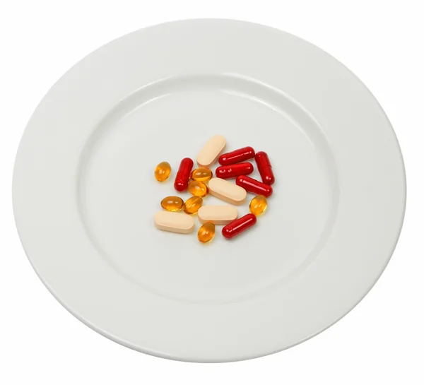 Képességű alaplemez tabletták — Stock Fotó