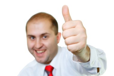 İşleri mükemmel gitmek çok başarılı bir iş adamı göstermek