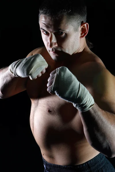 拳击男子 — 图库照片