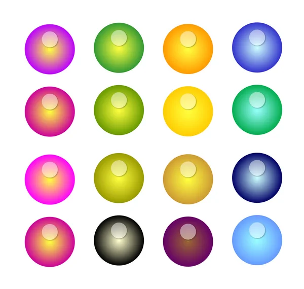 stock image Colored buttons