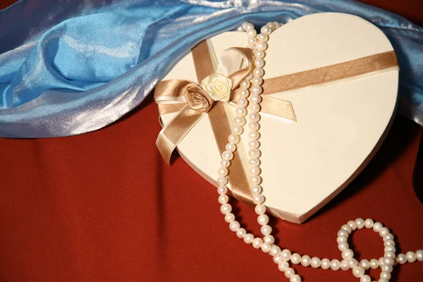 Perle. Confezione regalo — Foto Stock