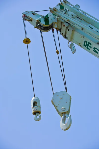 Machines cargo with cranes Stock Image