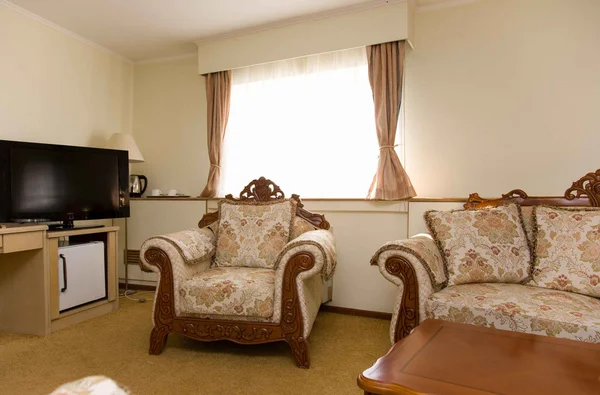 Interior of luxury hotel room — Stock Photo, Image