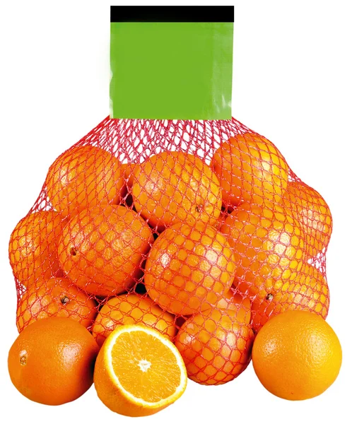 Orange väska — Stockfoto