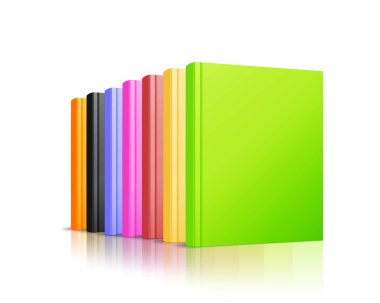 Stock of colorated book clipart