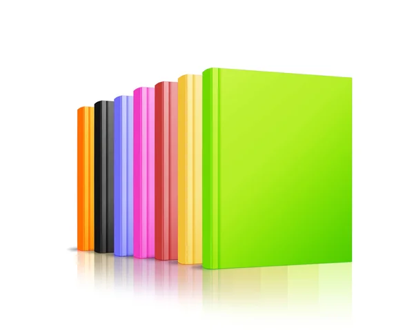 Stock of colorated book — Stock Photo, Image