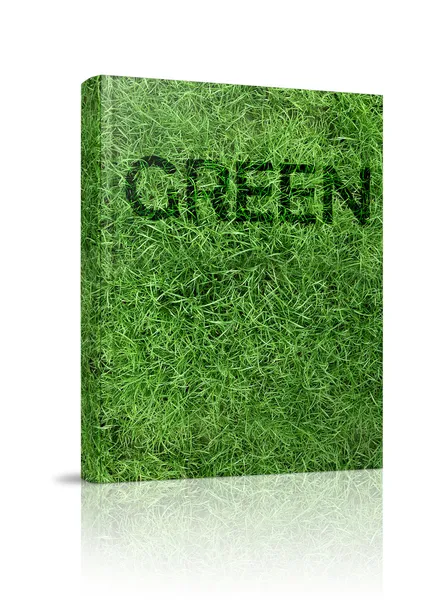 Eco zelená kniha — Stock fotografie