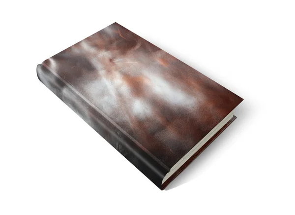 Livro de capa de couro — Fotografia de Stock