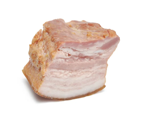 豚肉の燻製ベーコン — ストック写真