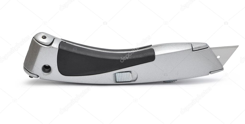 A retractable utility knife