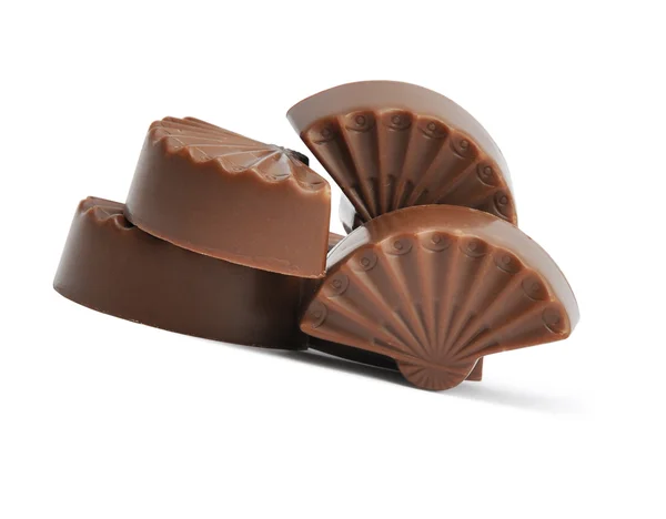 Kupie mieszane czekolady — Zdjęcie stockowe