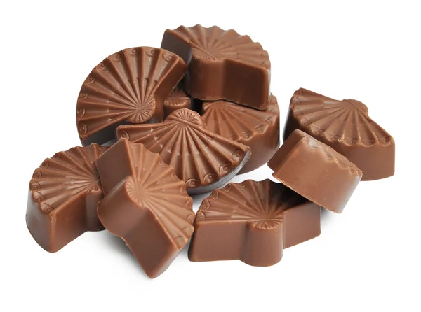 混合チョコレート ヒープ — ストック写真