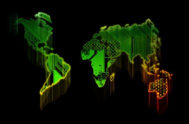 a la luz verdeDünya Haritası