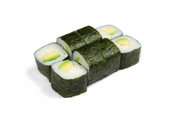 Sushi. az avokádó verő — Stock Fotó