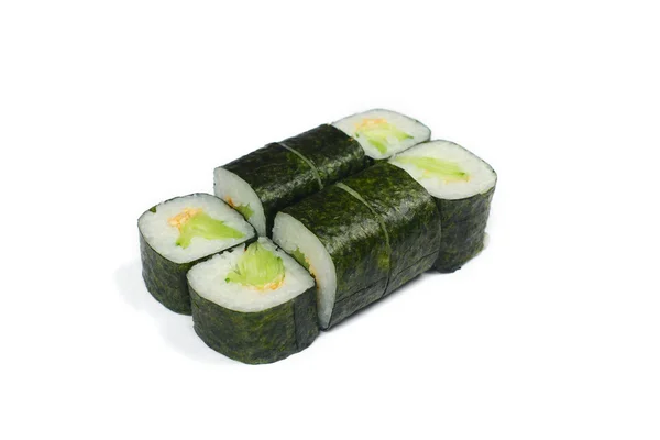 Sushi maki isolated and a white background — Stock Photo, Image