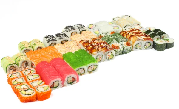 大きな寿司セット — ストック写真