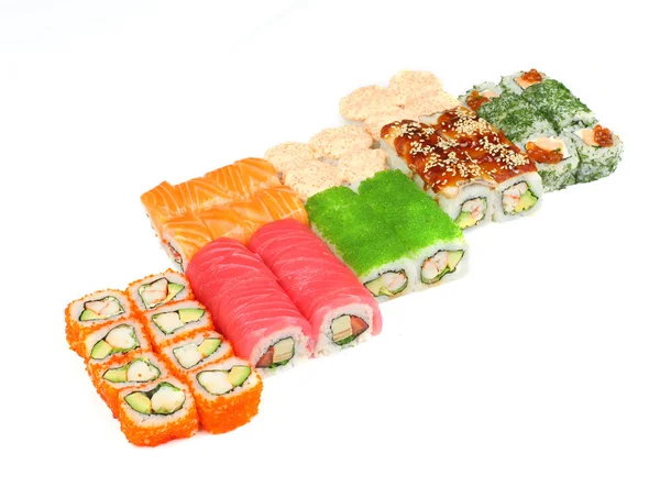 Nagy Sushi Szett Stock Kép