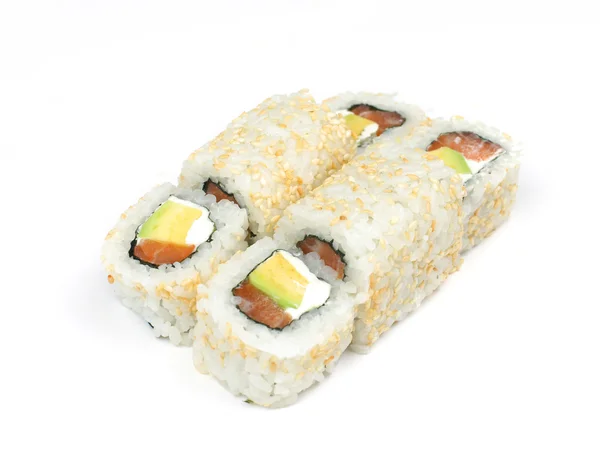 芝麻寿司 — 图库照片