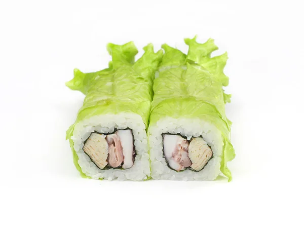 Sushi Con Insalata — Foto Stock