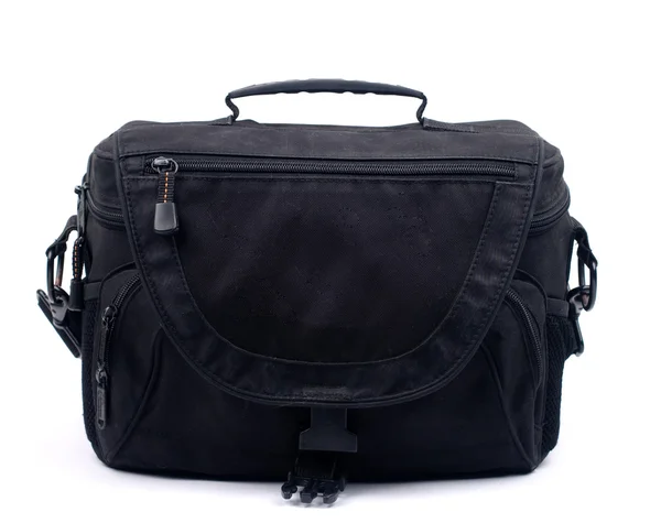 stock image Black bag for photoequipment